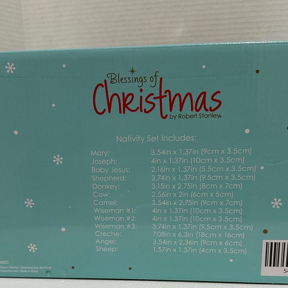 Blessings of Christmas Nativity Playset by Robert Stanley NIB - Picture 11 of 11